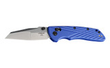 Hogue Deka Folding Knife with CPM MagnaCut Blade - 3.25 Inch, Blue Handle