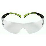 3M Peltor SecureFit 400 Series Safety Glasses with Clear Polycarbonate Lenses, Black