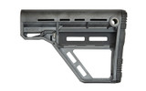 Amend2 AMSBASE Carbine Stock Mil-Spec Gray - Modular Rifle Stock with Customizable Features