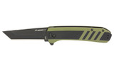 Outdoor Edge Razor VX4 Folding Knife with 3-Inch Plain Edge Blade and G10 Scales