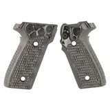 Hogue Piranha G10 G-Mascus Pistol Grip for Sig Sauer P229 - Black and Gray