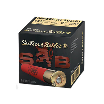 Sellier & Bellot SB410B Shotgun 410 Gauge 3" 5 Pellets 00 Buck Shot 25 Bx/ 20 Cs