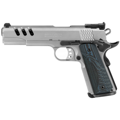 S&w Pc 1911 45acp 5" Sts 8rd As G10