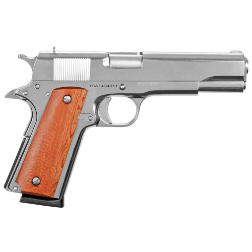 Rock Island Std 45acp 5" 8rd Plshd