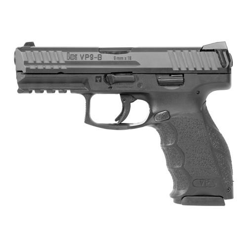 Hk Vp9-b 9mm 4.09" 17rd Blk Or