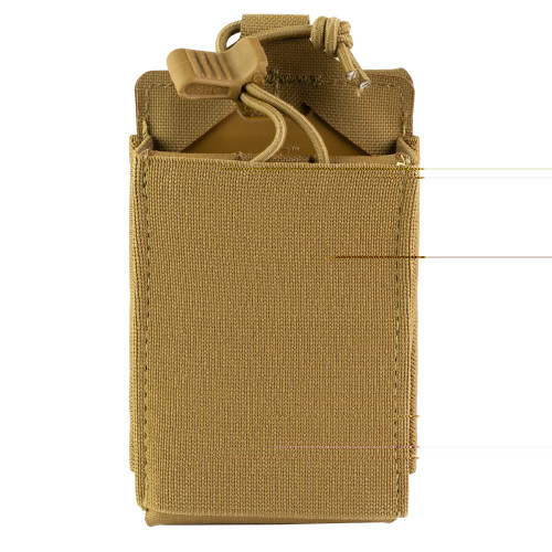 Hsp Single Rifle Mag Pouch W/mp2 Coy