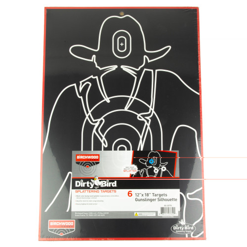 B/c Dirty Bird Gunslnger Sil 6-12x18