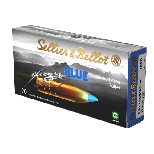 S&b Exergy Blu 6.5creed 120gr 20/500