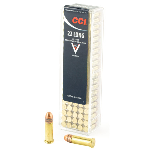 CCI Ammunition 22 Long Rifle CPRN - Reliable Target and Plinking Loads, 100 Rounds