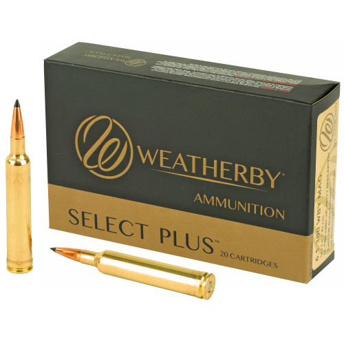Weatherby Select Plus 6.5-300 Weatherby Magnum 130-Grain Ballistic Tip Ammunition - 20 Rounds
