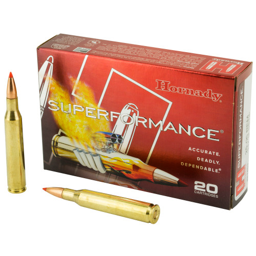 Hornady Superformance 25-06 Remington 117 Grain SST Ammunition (20 Rounds)