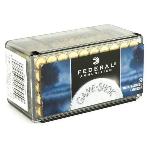 Federal GameShok .22 WMR 50 Grain Jacketed Hollow Point Ammunition (Part #757)
