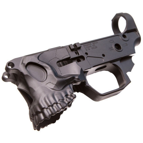 Sharps Bros. The Jack Gen2 Billet Lower Receiver SBLR03 – Semi-Automatic Black Stripped Lower for AR-15 Builds