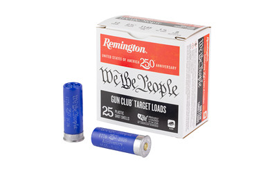 Remington Gun Club 12 Gauge Target Loads – 25 Rounds of 1 1/8 Oz #8 Lead Shots