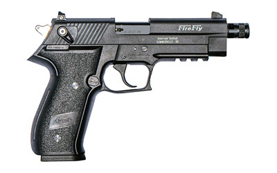 American Tactical GSG Firefly .22LR 4.9-inch Barrel with 10-Round Magazine, Black