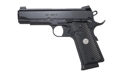 Girsan MC1911-C .45 ACP 4.4-inch Barrel 8-Round Black Pistol with Novak Rear Sight and Picatinny Rail