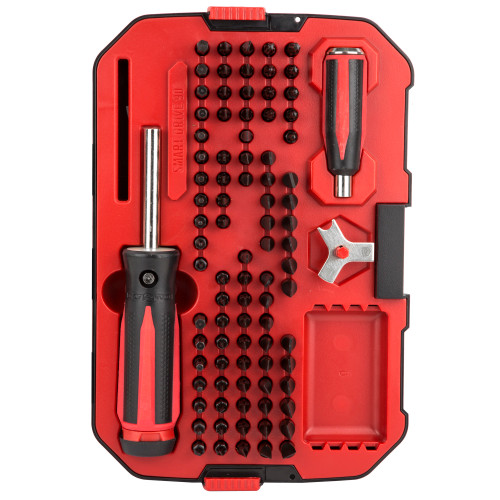 Real Avid Smart Drive 90 Gunsmithing Driver Set - Precision Tool with Magnetic Bit Holder and LED Light