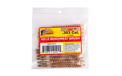 Pro-Shot Products PRO303R Bronze Benchrest Bore Cleaning Brush