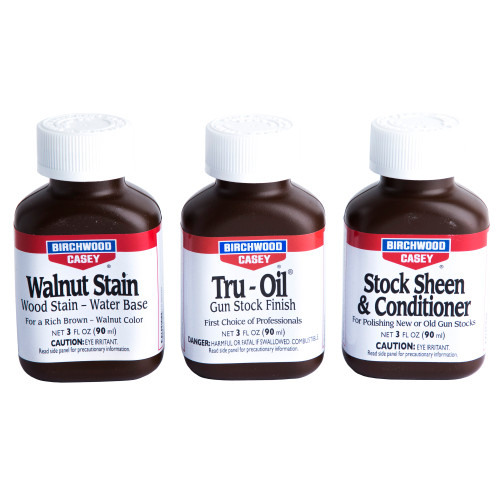 Birchwood Casey Tru-Oil Stock Finish Kit - Gun Cleaning and Maintenance Set