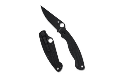 Spyderco Military 2 Salt Folding Knife with CPM MagnaCut Blade and Black G-10 Handle