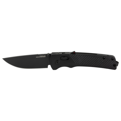 SOG Flash AT Blackout Folding Knife with Assisted Opening and D2 Steel Blade