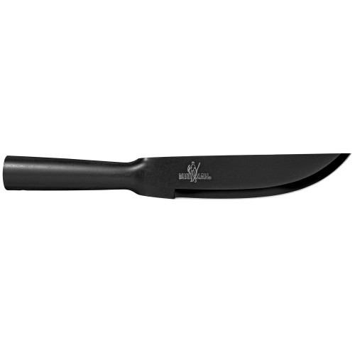 Cold Steel Bushman Fixed Blade Knife with Sheath – 7 Inch SK-5 High Carbon Steel, Black Handle and Blade
