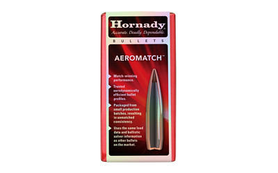 Hornady AEROMATCH Bullets 6mm .243 Caliber, 105 Grain - Precision Match-Grade Performance