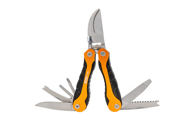 AccuSharp Sportsman's Multi-Tool - Versatile Steel Multi-Tool with Pruner, Saw, Knife, and Accessories