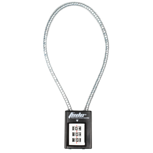 Firearm Safety Devices Corporation FSDC CL1725RCB 14-Inch Combo Cable Lock for Firearm Security