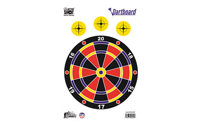 Pro-Shot Products Splatter Shot Darts 12x18 Inches, Pack of 8