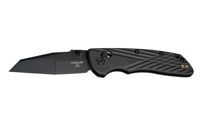 Hogue Deka Folding Knife 3.25-Inch CPM MagnaCut Blade, Black Handle