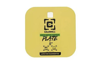 Caldwell AR500 1/4 inch Steel Shooting Target – 5 Shapes for Durable Practice