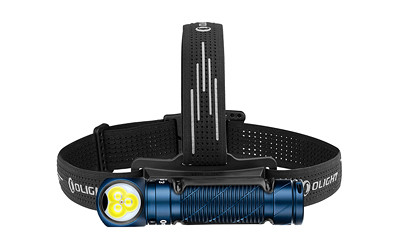 Olight Perun 3 Headlamp in Midnight Blue – 3000 Lumens Tactical & Outdoor Lighting
