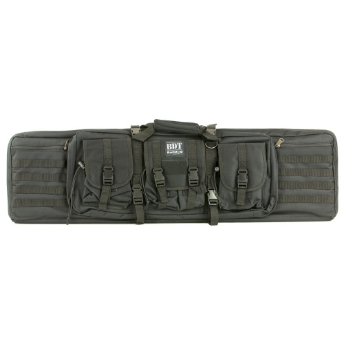 Bulldog Cases Tactical Single Rifle Case - 43 Inch Black Nylon Rifle Storage Solution