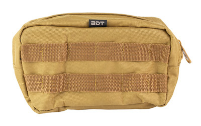 Bulldog Cases BDT MOLLE Utility Pouch in Tan - Durable Nylon Design