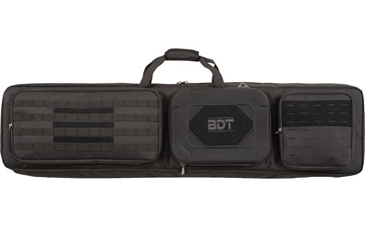 Bulldog Cases Double Rifle Case – 48-Inch Black Nylon Storage Solution