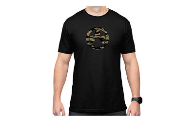 Magpul Industries Tiger Stripe Icon Logo T-Shirt in Black, XL