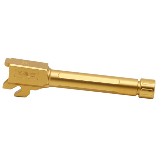 True Precision P320C 9mm Threaded Barrel - Gold Finish