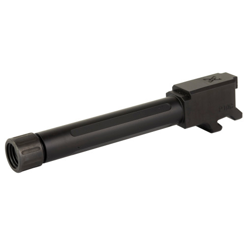 True Precision Threaded 9mm Barrel for CZ P10C – Black Finish