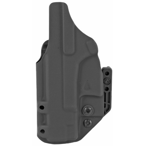 L.A.G. Tactical Inc. Appendix Inside Waistband Kydex Holster for Glock 19, Right Hand, Black