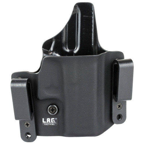 L.A.G. Tactical Defender Inside Waistband Holster for Glock 43, Black, Right Hand