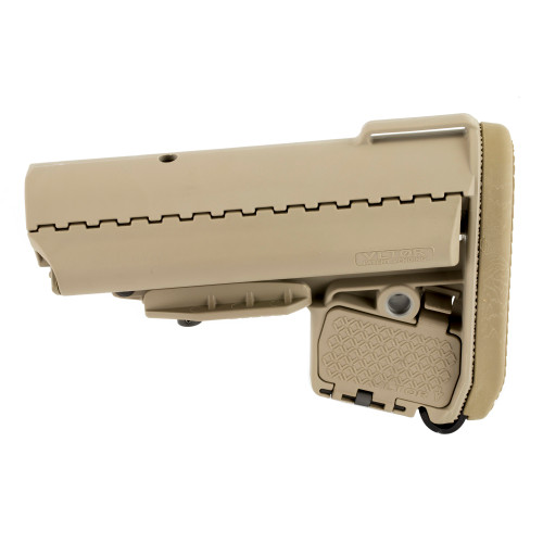 VLTOR Weapon Systems E-MOD Mil-Spec Stock Tan – Enhanced Rifle Stock for Scoped and Tactical Use
