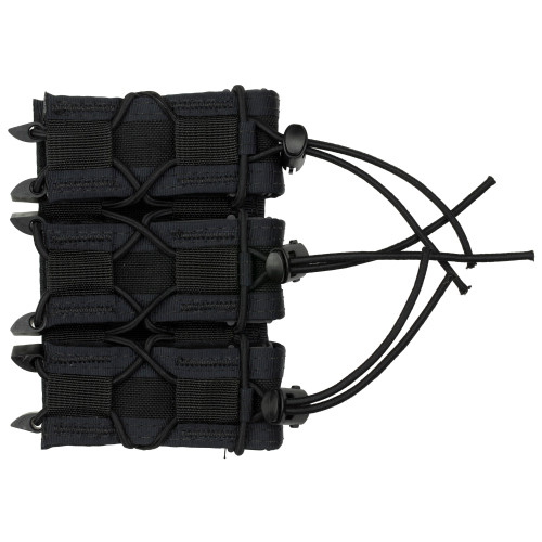 High Speed Gear Pistol TACO Triple Magazine Pouch - Black