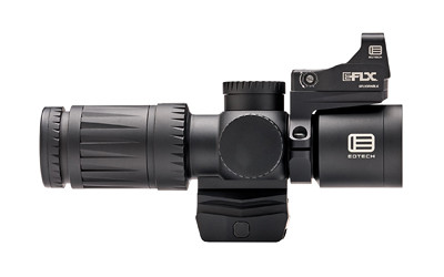 EOTECH Vudu Rifle Scope, 3-9X32mm, HC-1 Reticle, Second Focal Plane, Matte Finish, Black, Includes Integrated Mount and EFLX Mini Reflex Red Dot Sight VDU3-9PKG1