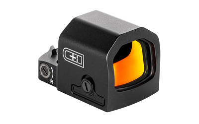 C&H Precision EDC Enclosed Red Dot Sight with Multi Dot Reticle - Black