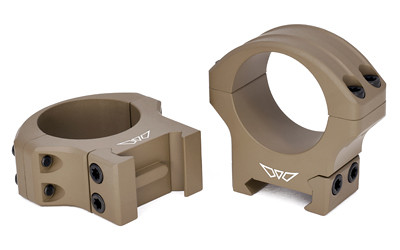 Warne HyperLite 30mm High Scope Rings in Flat Dark Earth