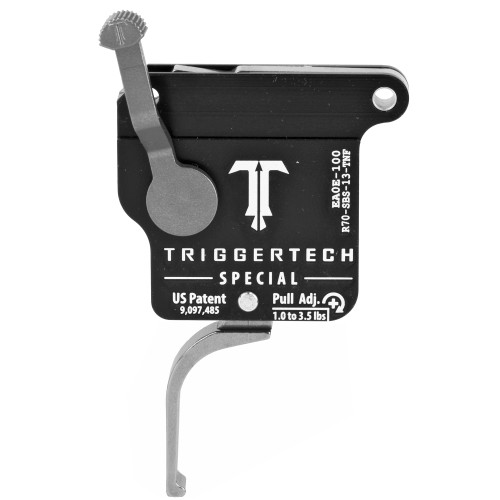 TriggerTech Remington 700 Special Drop-In Trigger with CLKR Technology – Silver