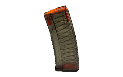 HEXMAG Hexview S2 AR-15 Magazine 10 Rounds, Translucent Smoke