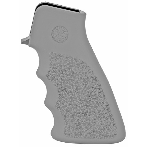 Hogue OverMolded Rubber Pistol Grip for AR-15, Gray (Part #15002)
