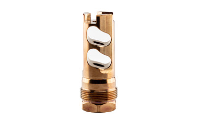 Rearden DPB Muzzle Brake .375 Caliber 5/8x24 Threads in Gold
